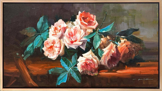 Kırılgan Güzellik Yağlı Boya Tablosu