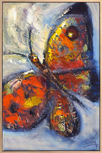 Kırılgan Güzellikler Yağlı Boya Tablosu