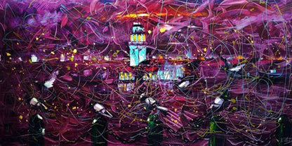 Kız Kulesi'nin Öyküsü Yağlı Boya Tablosu