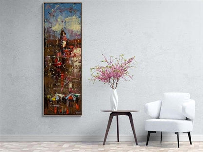 Kız Kulesi Efsanesi Yağlı Boya Tablosu