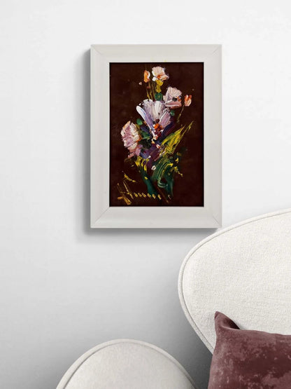 Kızıl Yapraklar Yağlı Boya Tablosu