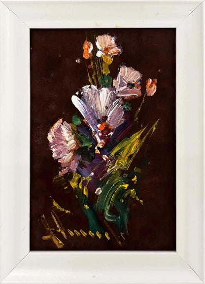 Kızıl Yapraklar Yağlı Boya Tablosu