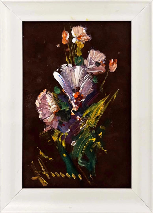 Kızıl Yapraklar Yağlı Boya Tablosu