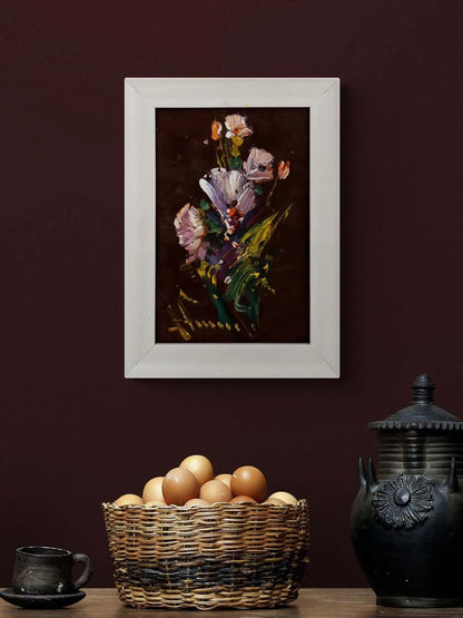 Kızıl Yapraklar Yağlı Boya Tablosu