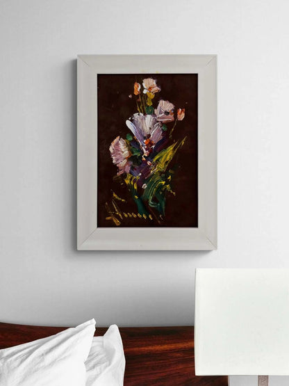 Kızıl Yapraklar Yağlı Boya Tablosu