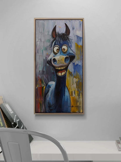 Koca Gülüş Yağlı Boya Tablosu