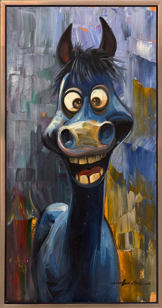 Koca Gülüş Yağlı Boya Tablosu