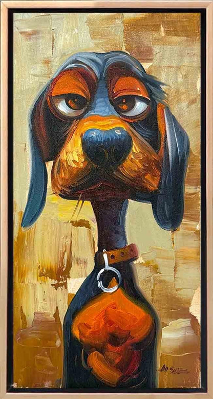 Köpek Yağlı Boya Tablosu