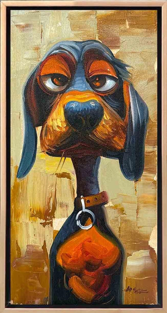 Köpek Yağlı Boya Tablosu