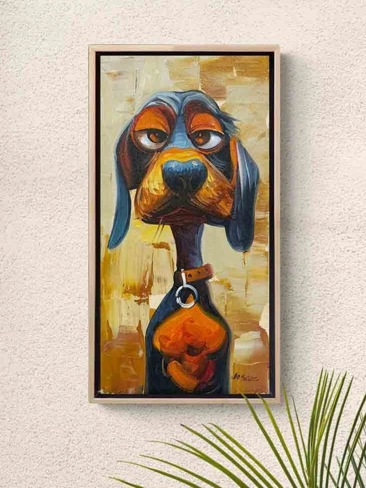 Köpek Yağlı Boya Tablosu
