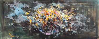 Kozmik Rüya Yağlı Boya Tablosu