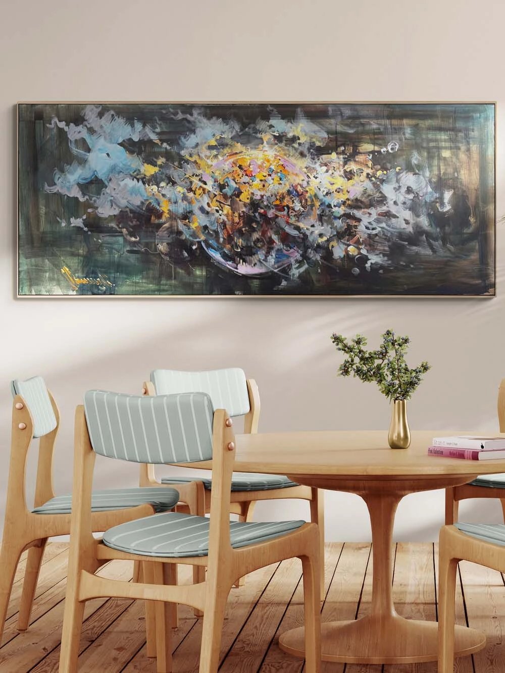 Kozmik Rüya Yağlı Boya Tablosu