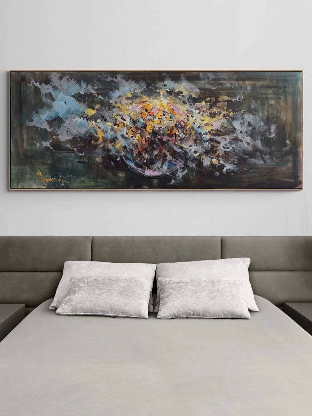 Kozmik Rüya Yağlı Boya Tablosu