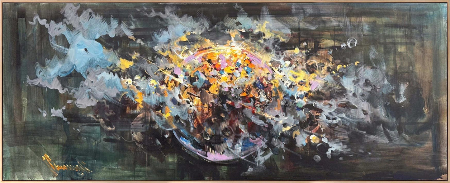 Kozmik Rüya Yağlı Boya Tablosu