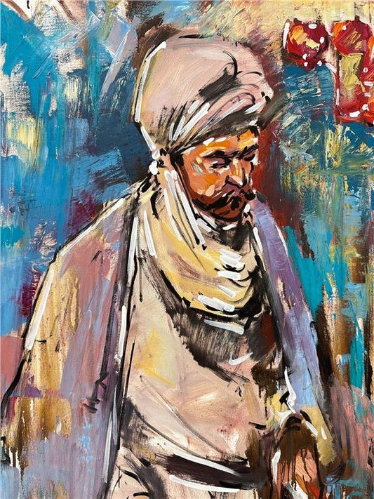 Kumaş Tüccarı Yağlı Boya Tablosu