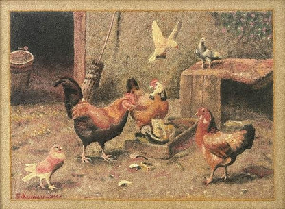 Kümeste Yağlı Boya Tablosu