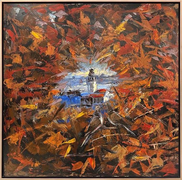 Kumrular Yağlı Boya Tablosu