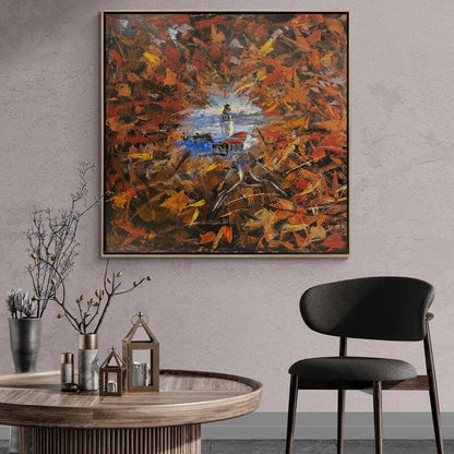 Kumrular Yağlı Boya Tablosu