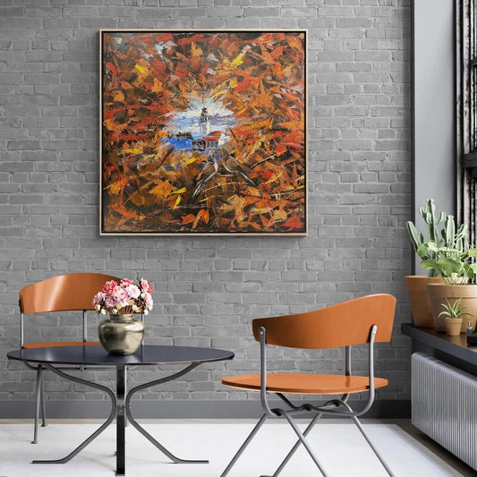 Kumrular Yağlı Boya Tablosu