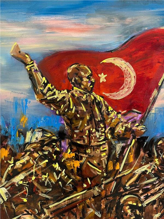Kurtuluş Savaşı Yağlı Boya Tablosu