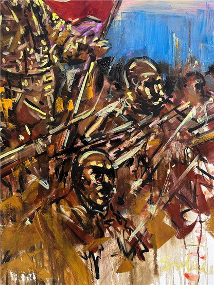 Kurtuluş Savaşı Yağlı Boya Tablosu