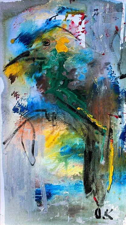 Kuşun Rüyası Yağlı Boya Tablosu