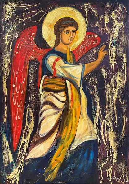 Kutsal Sırlara Yolculuk Yağlı Boya Tablosu