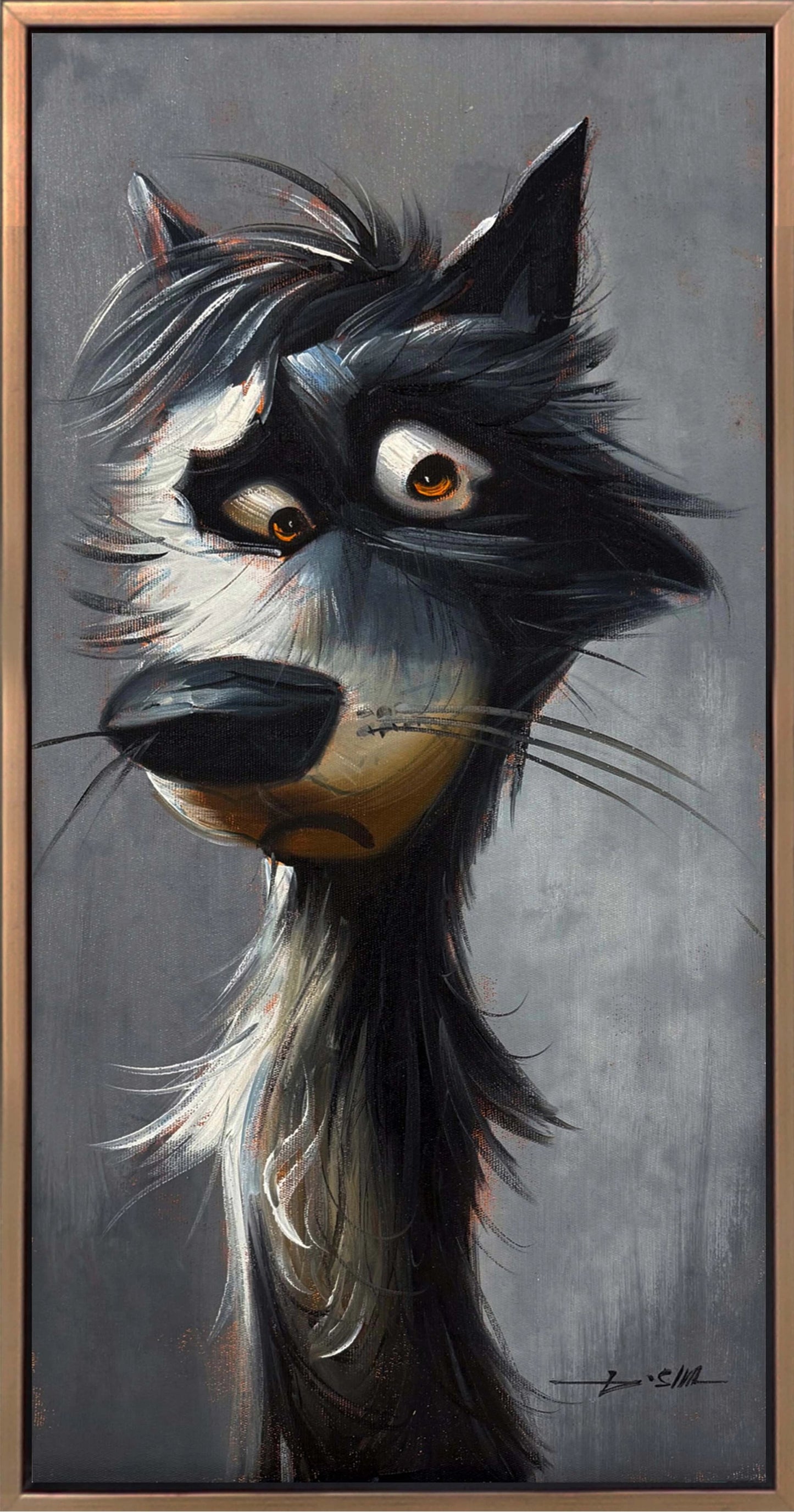 Mahcup Bakışlar Yağlı Boya Tablosu