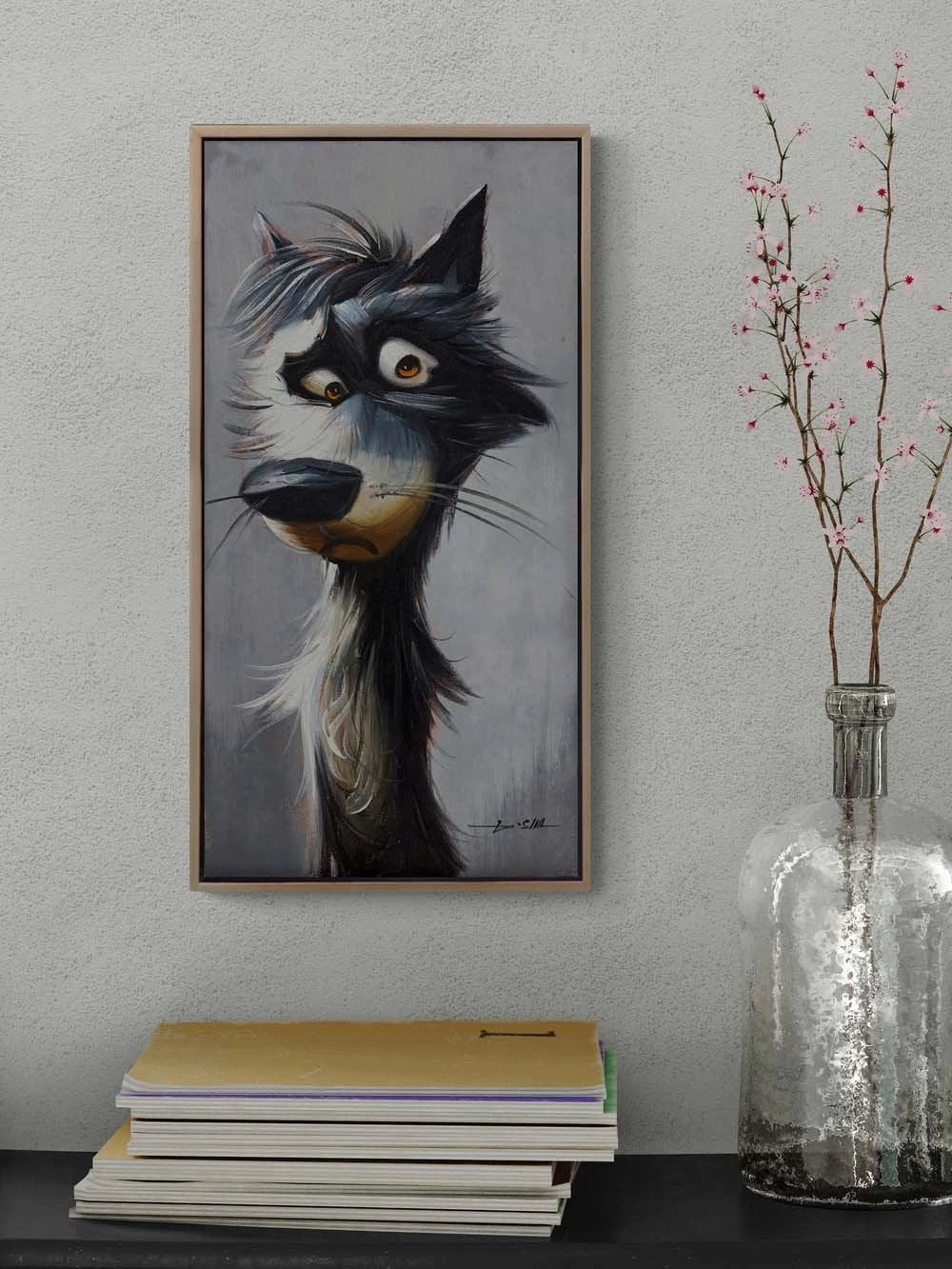 Mahcup Bakışlar Yağlı Boya Tablosu