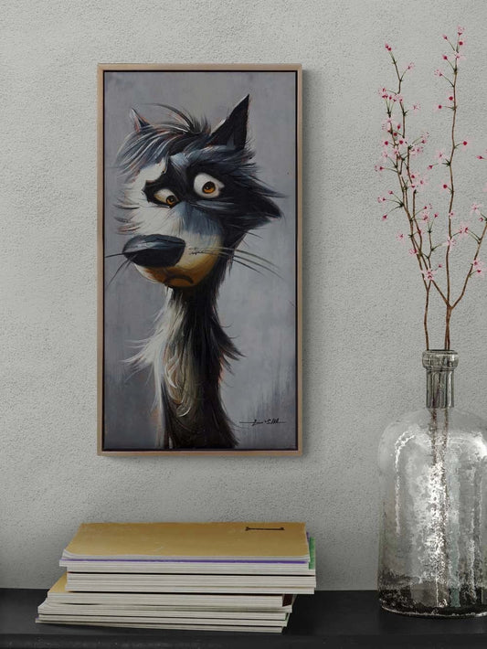 Mahcup Bakışlar Yağlı Boya Tablosu