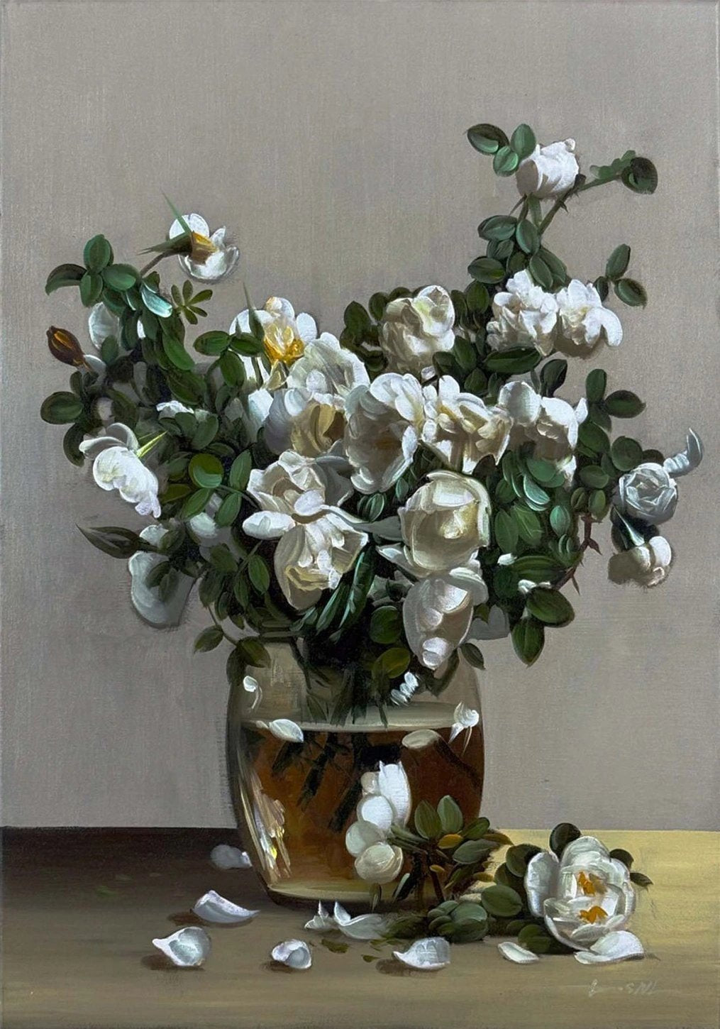 Manolyaların Zamanı Yağlı Boya Tablosu