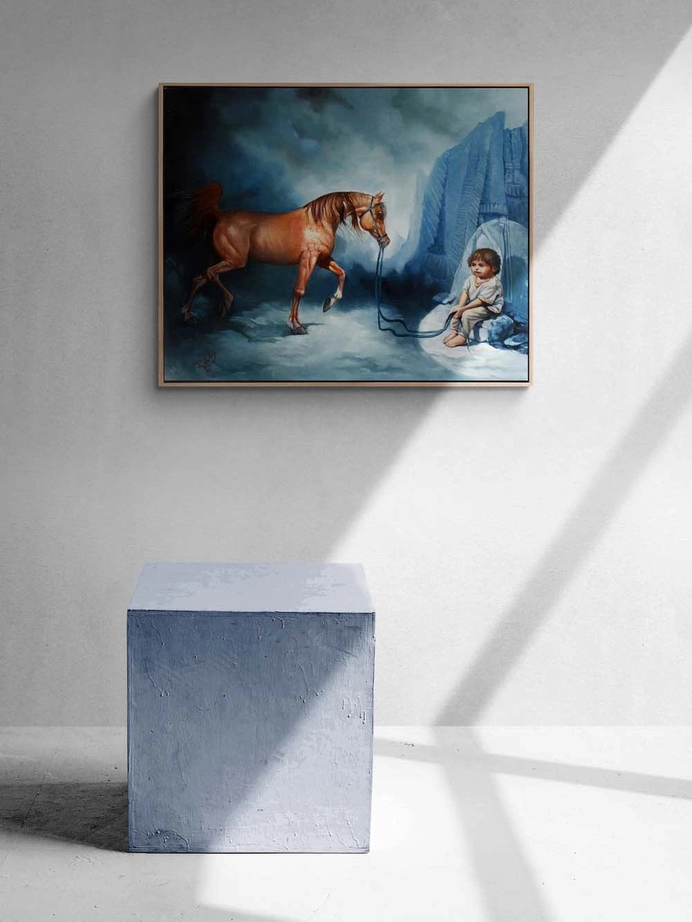 Masum Esaret Yağlı Boya Tablosu