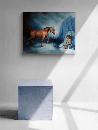 Masum Esaret Yağlı Boya Tablosu