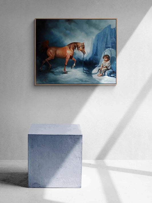 Masum Esaret Yağlı Boya Tablosu