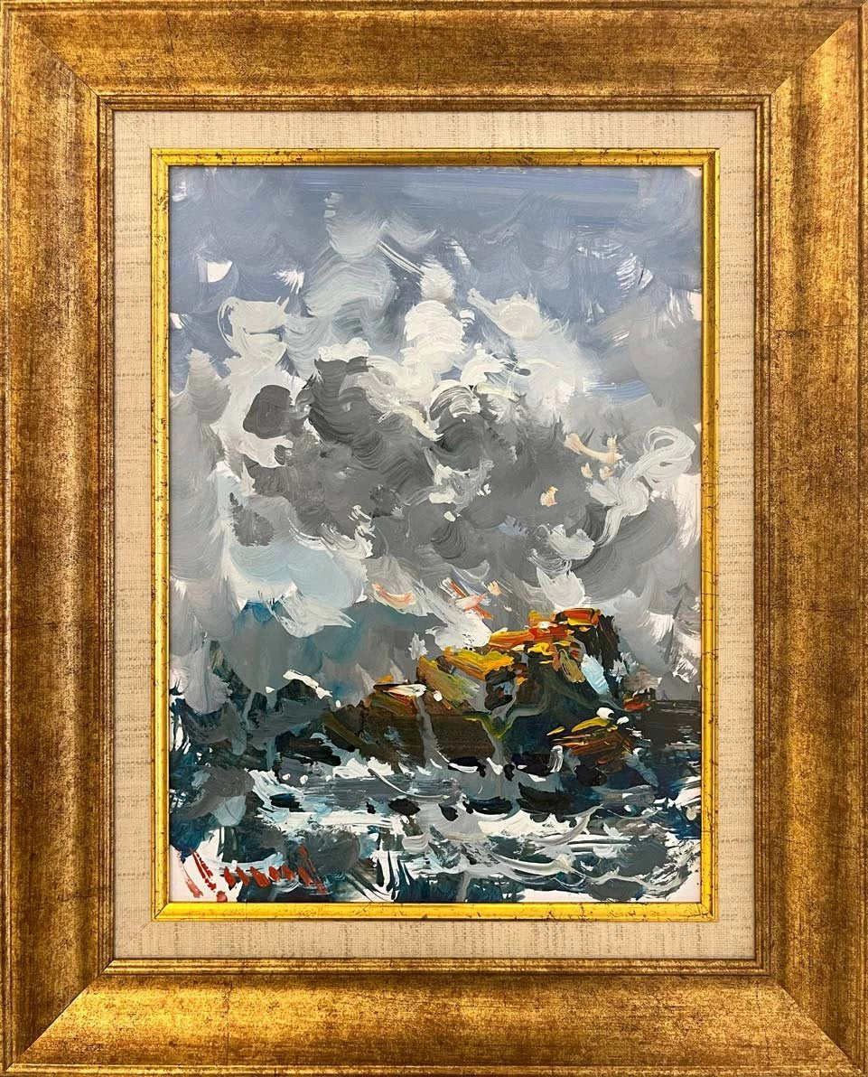 Mavi Uzaklar Yağlı Boya Tablosu