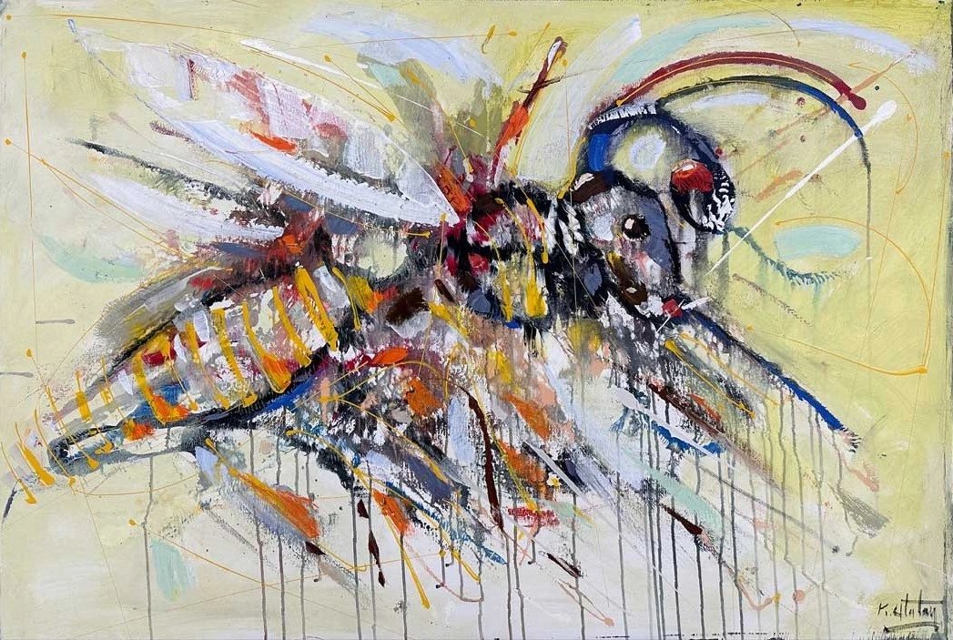 Mekanik Çağ Yağlı Boya Tablosu