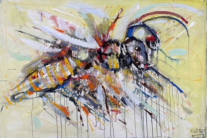 Mekanik Çağ Yağlı Boya Tablosu