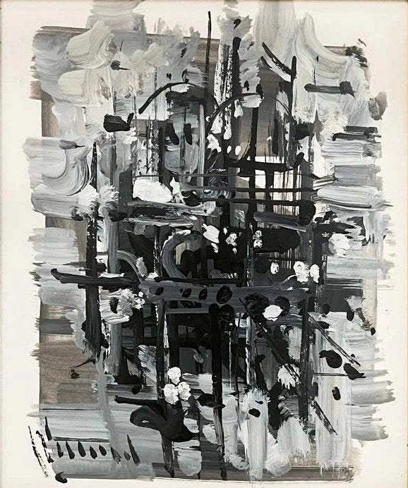 Mekanik Düzen Yağlı Boya Tablosu