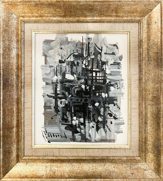 Mekanik Düzen Yağlı Boya Tablosu