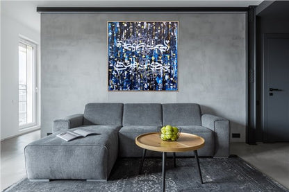 Meşk | Yağlı Boya Hat Tablo