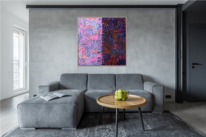 Meşk | Yağlı Boya Hat Tablo