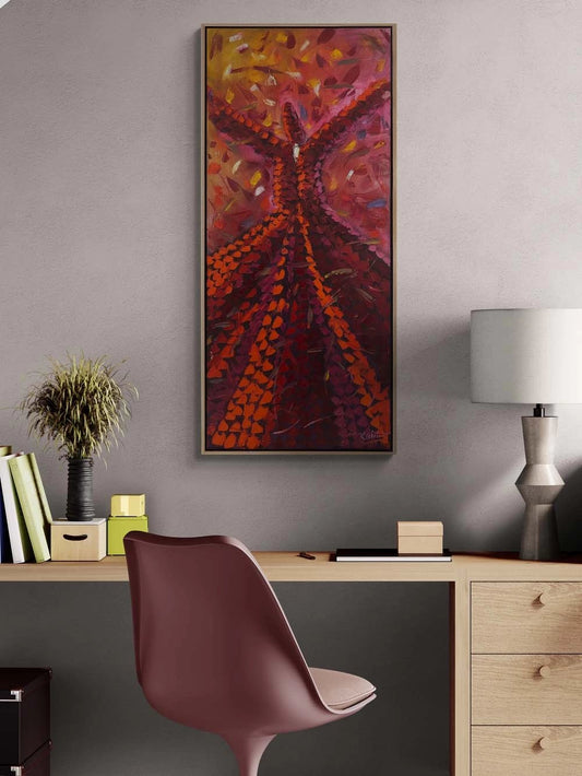 Mevlana’nın İzinde Yağlı Boya Tablosu