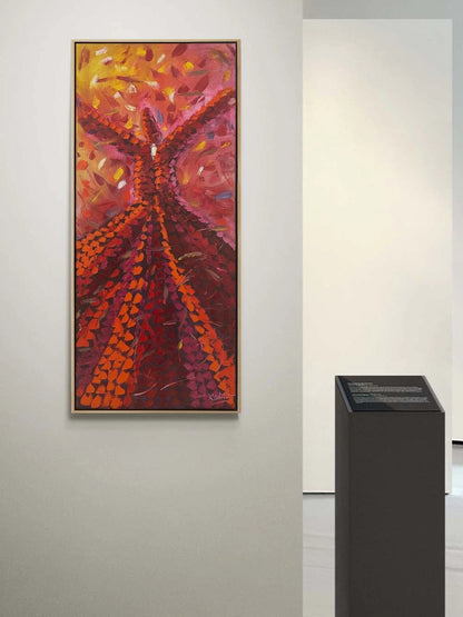 Mevlana’nın İzinde Yağlı Boya Tablosu