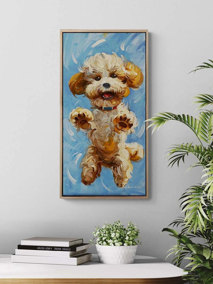 Minik Patiler Yağlı Boya Tablosu