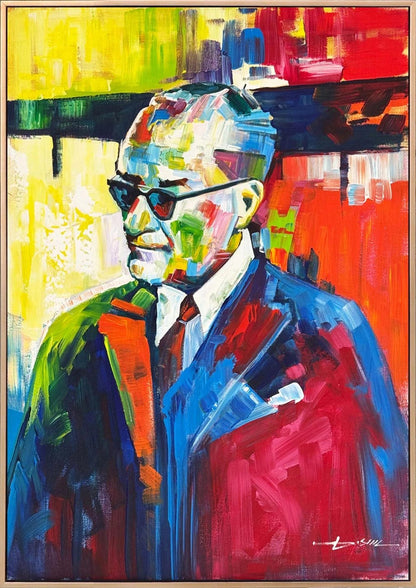 Modernite Atatürk Yağlı Boya Tablosu