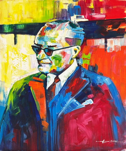 Modernite Atatürk Yağlı Boya Tablosu