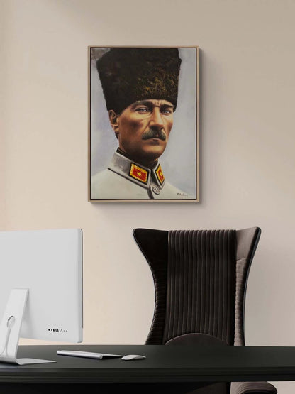 Mustafa Kemal Paşa Yağlı Boya Tablosu