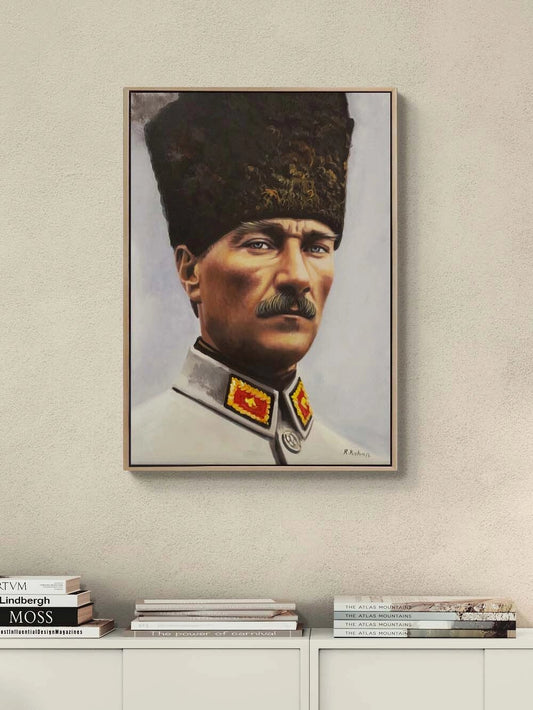 Mustafa Kemal Paşa Yağlı Boya Tablosu