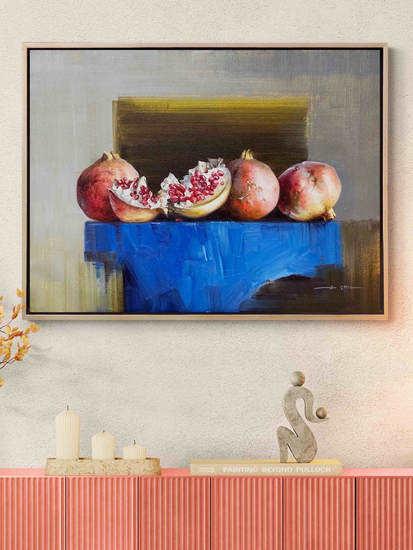 Nar Zamanı Yağlı Boya Tablosu