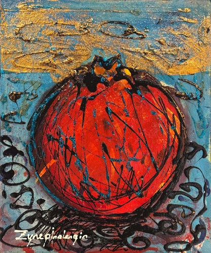 Narın İçindeki Ateş Yağlı Boya Tablosu